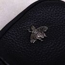 Жіночий гаманець, чорний П3899