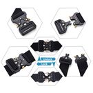 Мужской армейский ремень, черный П3902