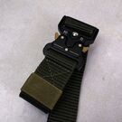 Чоловічий армійський ремінь, зелений П3903