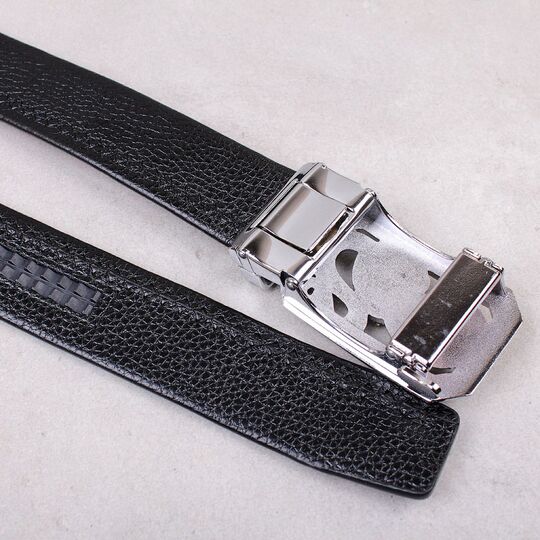 Чоловічий ремінь DWTS, чорний П3904