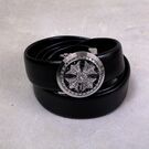 Чоловічий ремінь DWTS, чорний П3906