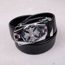 Чоловічий ремінь DWTS, чорний П3908