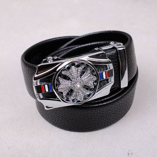 Чоловічий ремінь DWTS, чорний П3908