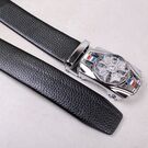 Чоловічий ремінь DWTS, чорний П3908