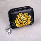 Женский кошелек, черный П3920