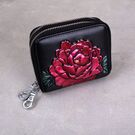 Женский кошелек, черный П3921