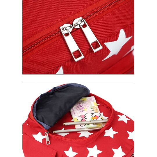 Дитячий рюкзак "Зірки", червоний П3922