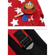 Детские рюкзаки - Детский рюкзак "Звезды", красный П3922