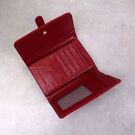 Жіночий гаманець зі шкіри, червоний П3924