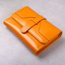 Женский кошелек из кожи, желтый П3927