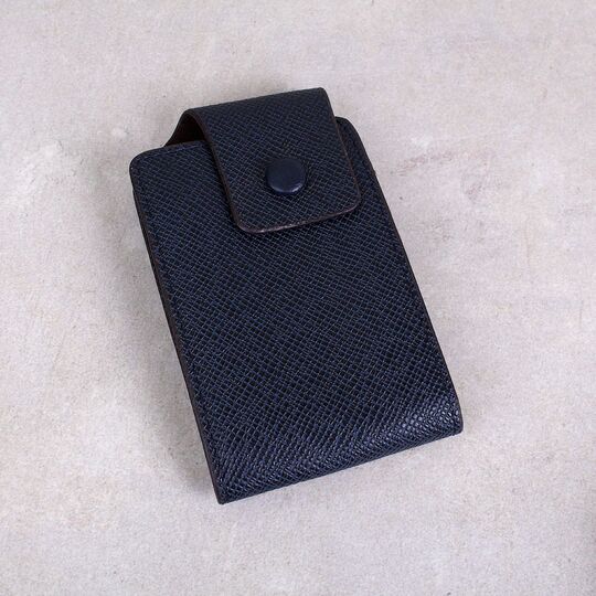 Визитница, синяя П3935