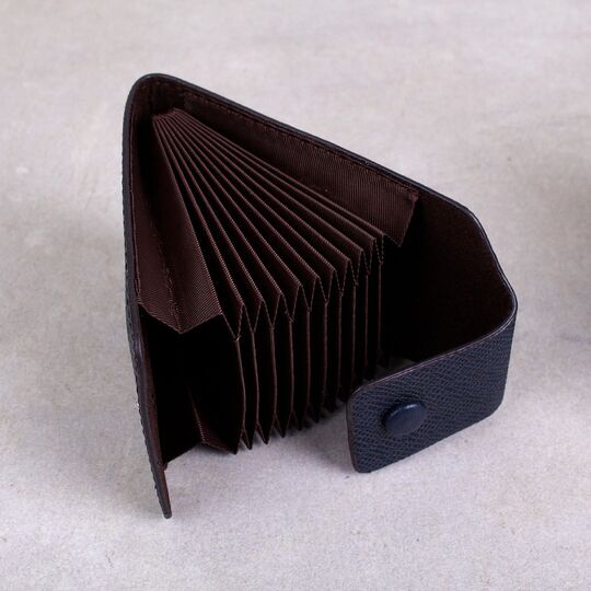 Визитница, синяя П3935