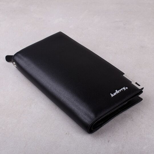 Чоловічий гаманець, барсетка, чорний П0266