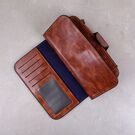 Женский кошелек, коричневый П3944