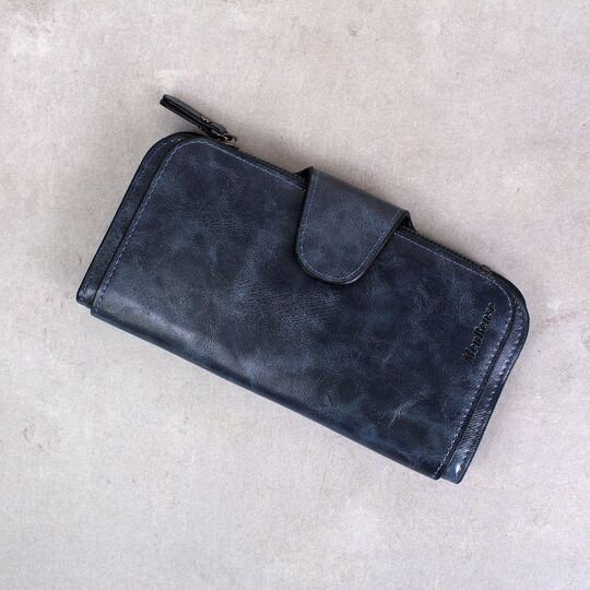 Жіночий гаманець, синій П3945