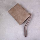 Женский кошелек, хаки П3950