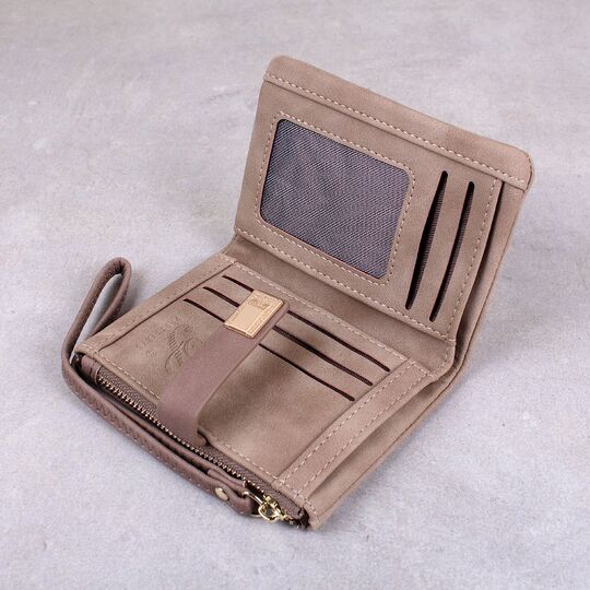 Женский кошелек, хаки П3950