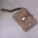 Женский кошелек, хаки П3950