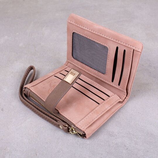 Женский кошелек, розовый П3954