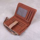 Женский кошелек, коричневый П3955