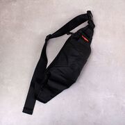 Поясная сумка мужская, черная, П3956