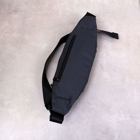 Поясна сумка чоловіча, сіра, П3957