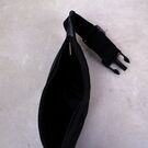 Сумка поясная, бананка, серая П3958