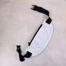 Сумка поясная, бананка, белая П3959