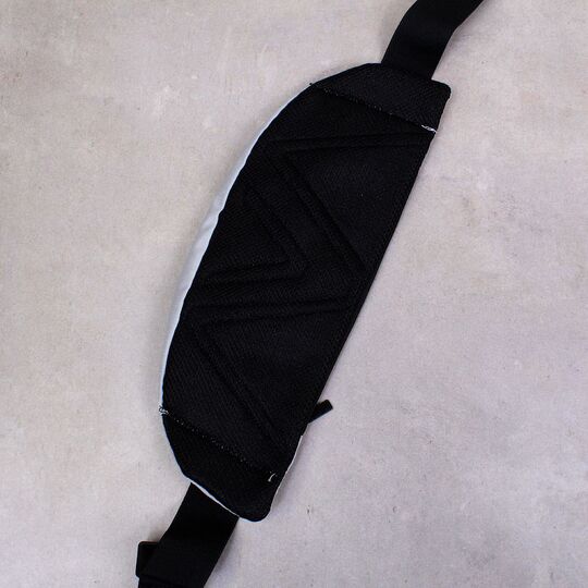 Сумка поясная, бананка, белая П3959