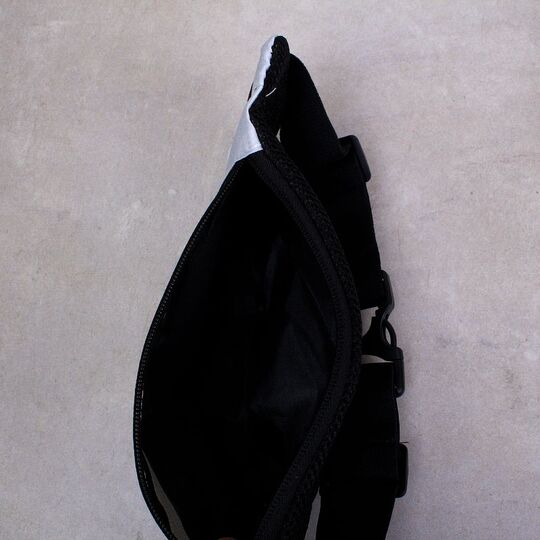 Сумка поясная, бананка, белая П3959