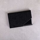 Визитница RFID, черная П0268