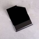 Визитница RFID, черная П0268