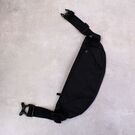 Сумка поясна, бананка, чорна П3960