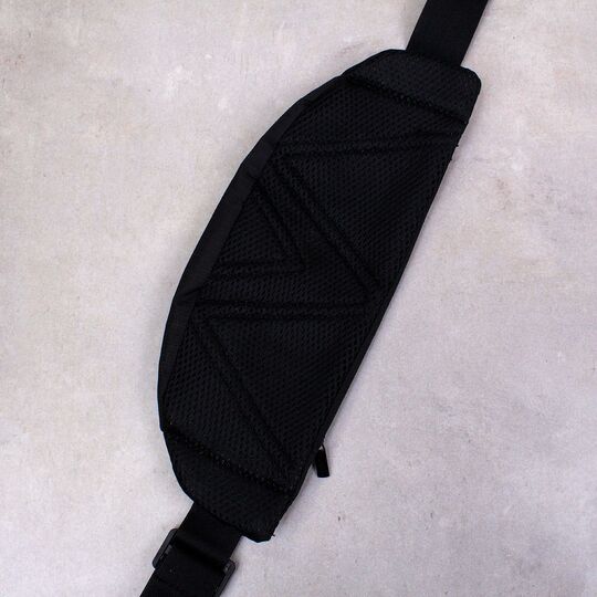 Сумка поясна, бананка, чорна П3960