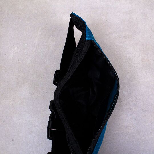 Сумка поясная, бананка, синяя П3961