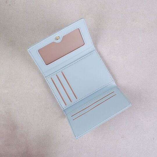 Женский кошелек, голубой П3968