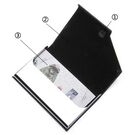 Візитниця RFID, сіра П0269