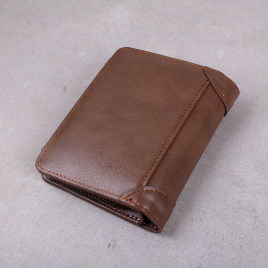 Чоловічий гаманець "Baellerry", коричневий П3970