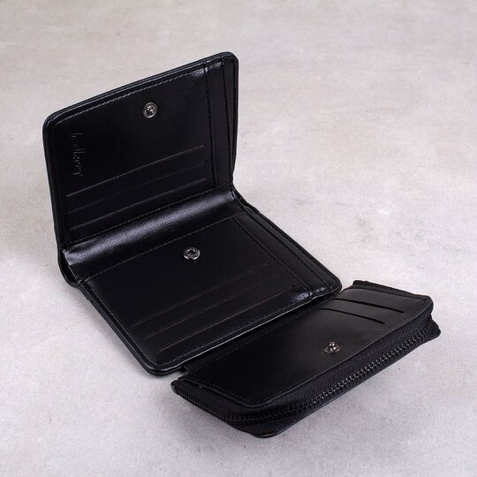 Чоловічий гаманець "Baellerry", чорний П3971