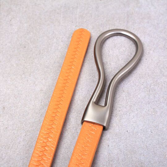 Жіночий шкіряний пояс тонкий, П3976