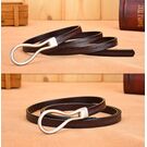 Жіночий шкіряний пояс тонкий, П3978