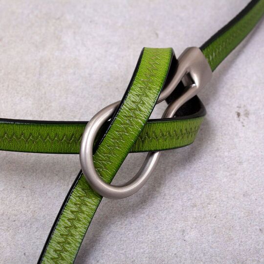 Жіночий шкіряний пояс тонкий, П3980