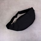 Сумка поясна, бананка, чорна П3987