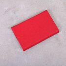 Визитница RFID, красная П0271