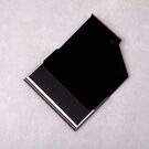 Визитница RFID, красная П0271