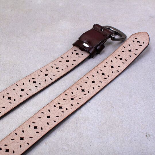 Женская ремень, коричневый П3999