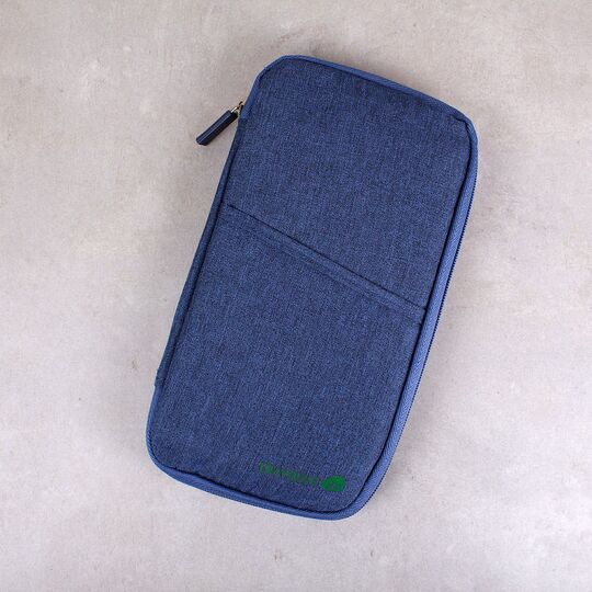 Кошелек органайзер для путешествий, синий П4005