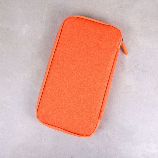 Гаманець органайзер для подорожей, помаранчевий П4007