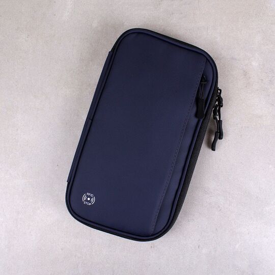 Гаманець органайзер для подорожей, синій П4015