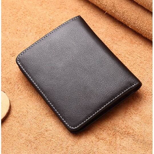 Мужской кошелек BISON DENIM, черный П0274